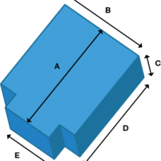 Square/Rectangle Twin Cutaway Mattress