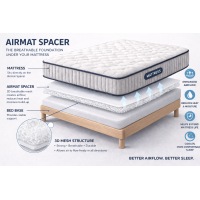 AIRMAT MOISTURE REDUCING MATTRESS SPACER