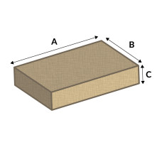 Square Shape Replacement Majlis Foam