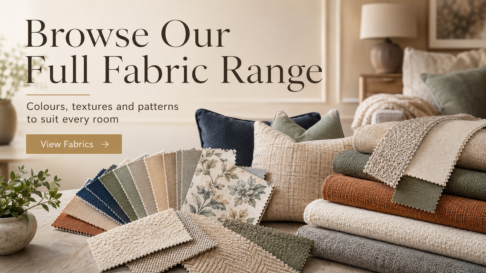Browse Our Full Fabric Range Browse our full fabric range with upholstery fabric colours textures and patterns for cushions and covers